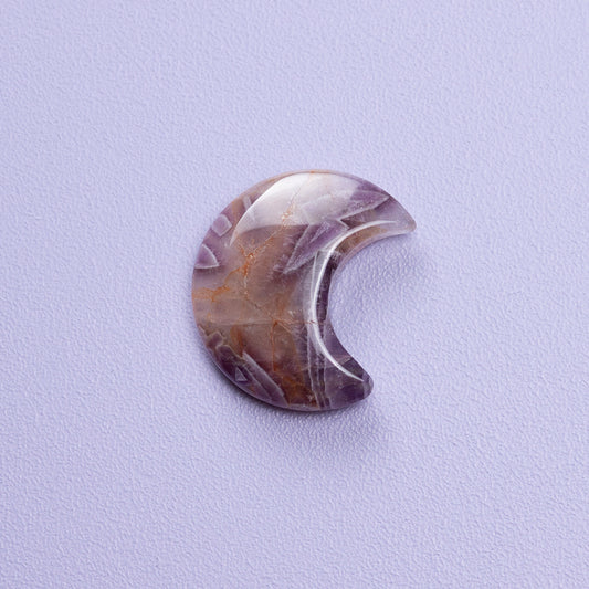 AMETHYST CRESCENT MOON