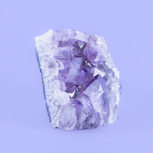 AMETHYST DRUSE LAMP