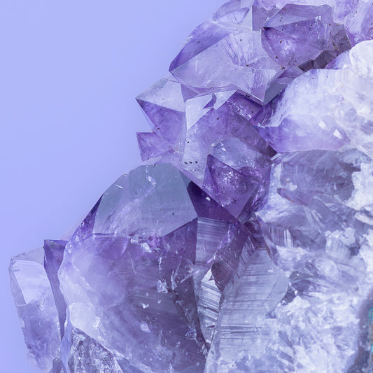 AMETHYST DRUSE LAMP