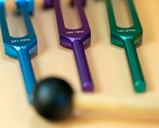 CHAKRA FREQUENCY TUNING FORK SET