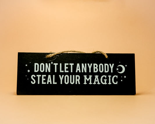 Decorative hanging sign