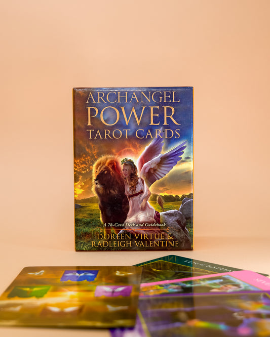 CARTAS DE TAROT DEL PODER DE LOS ARCANGELES DE RADLEIGH VALENTINE