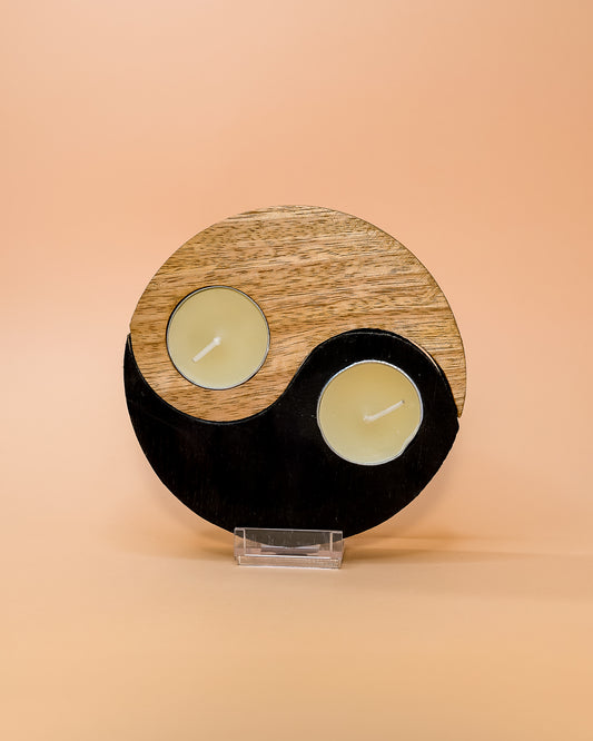 YIN YANG CANDLE HOLDER