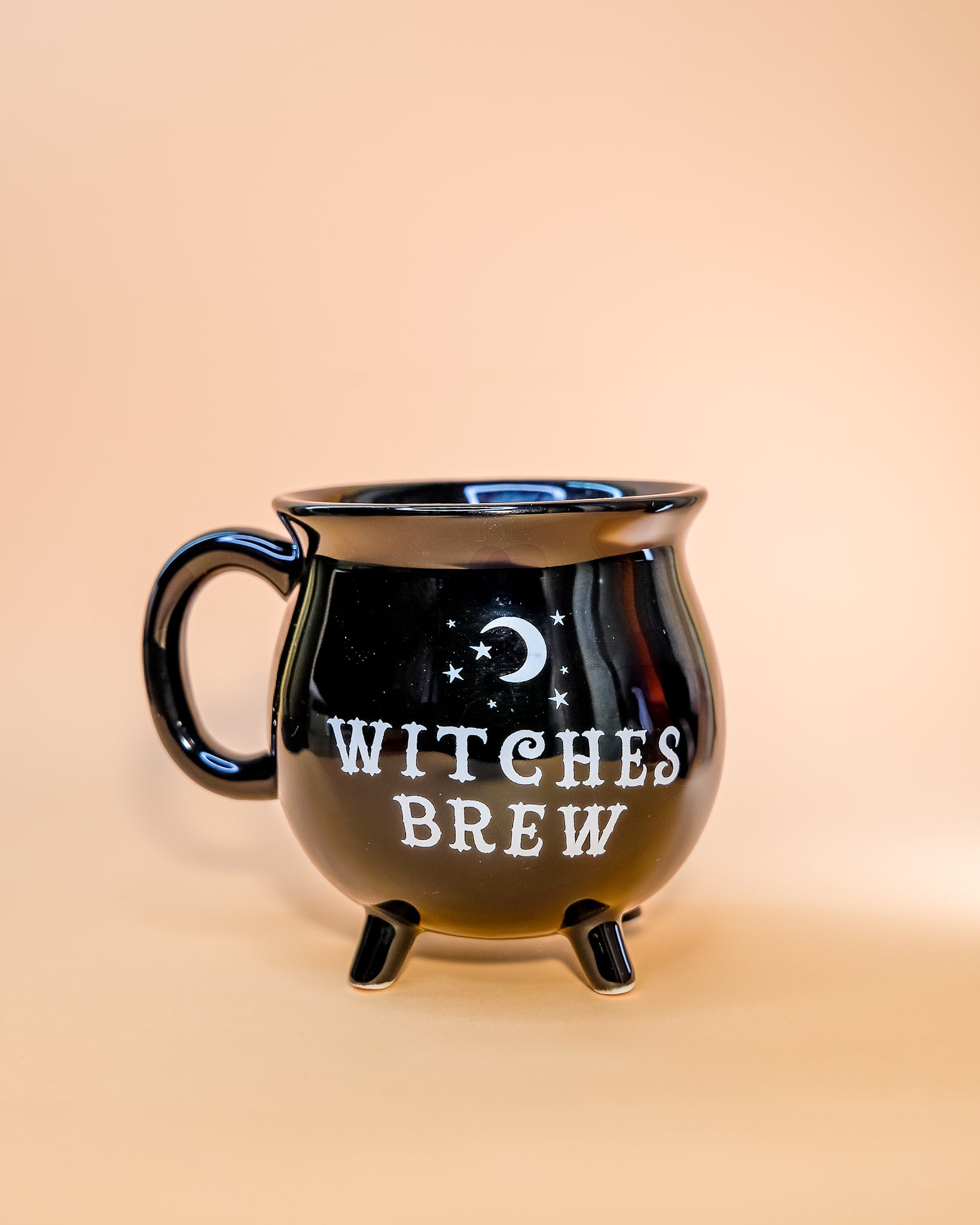 "WITCHES' BREW" CAULDRON MUG
