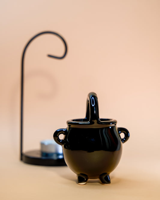 Hanging kettle oil burner