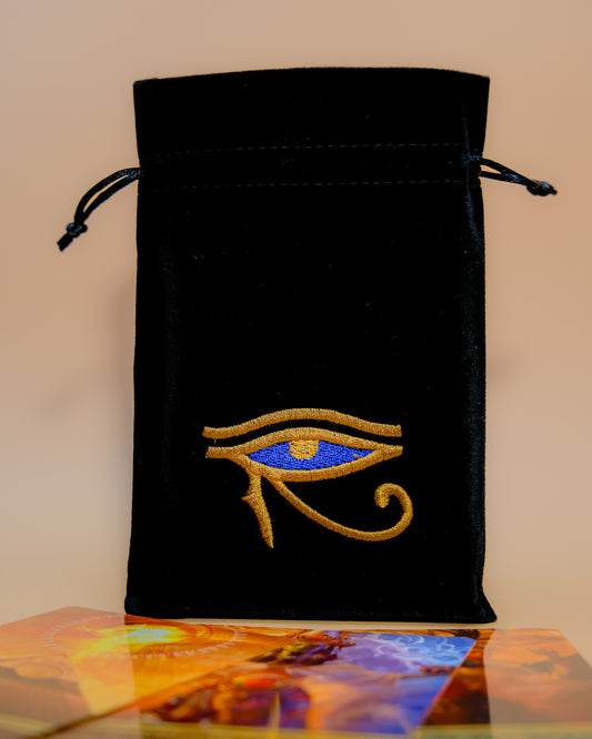 BOLSA PARA TARJETAS DE TAROT DEL OJO DE HORUS