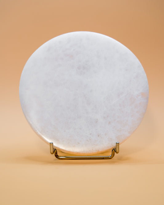 POLISHED SELENITE DISC