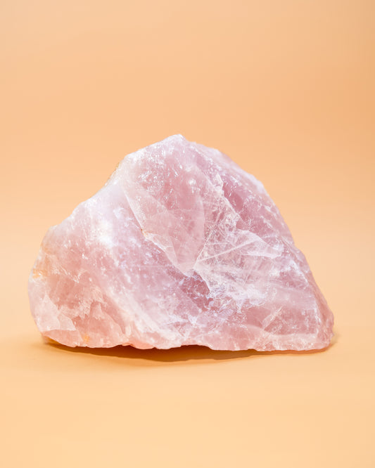 MASSIVE UNPOLISHED ROSE QUARTZ