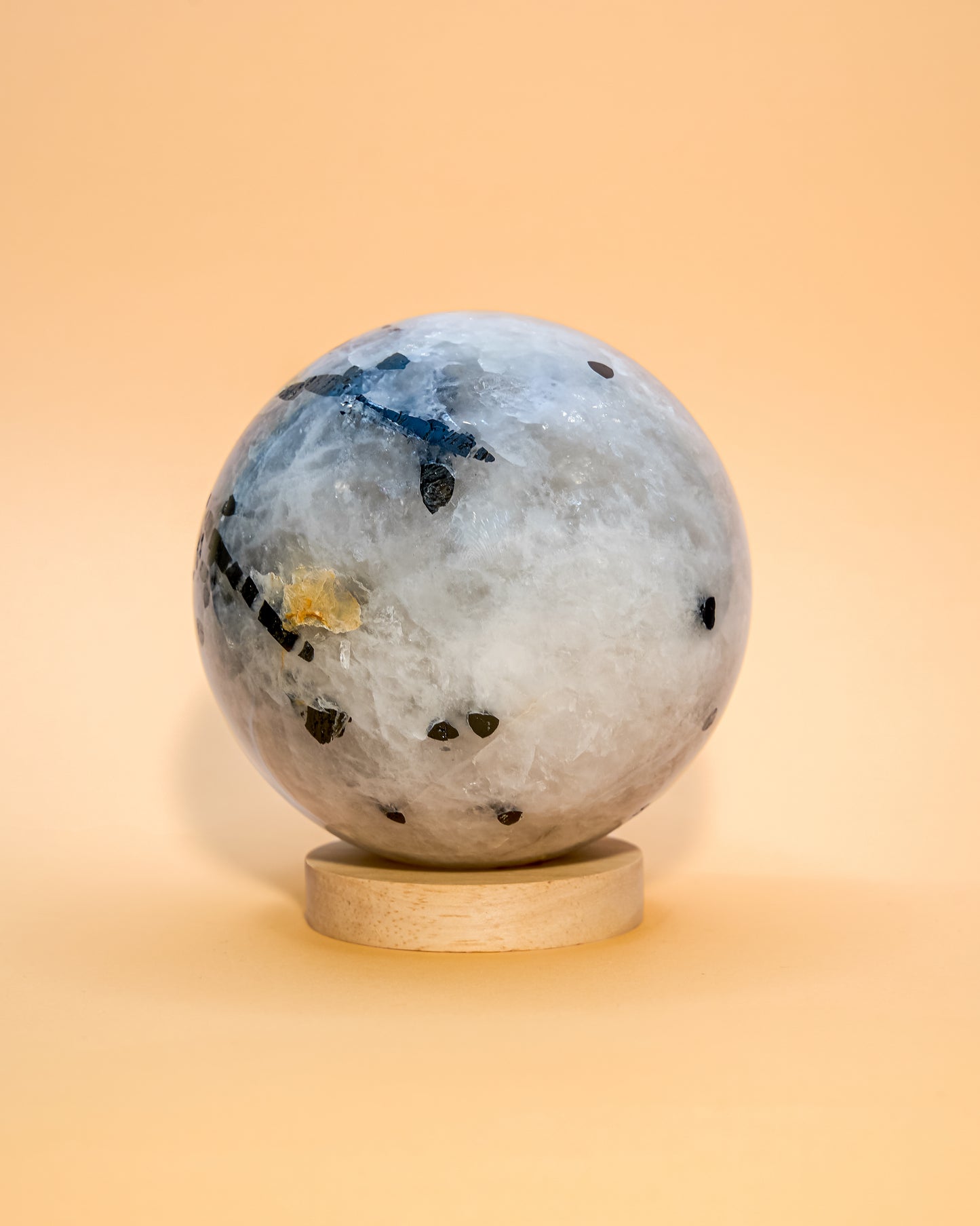TOURMALINE QUARTZ SPHERE
