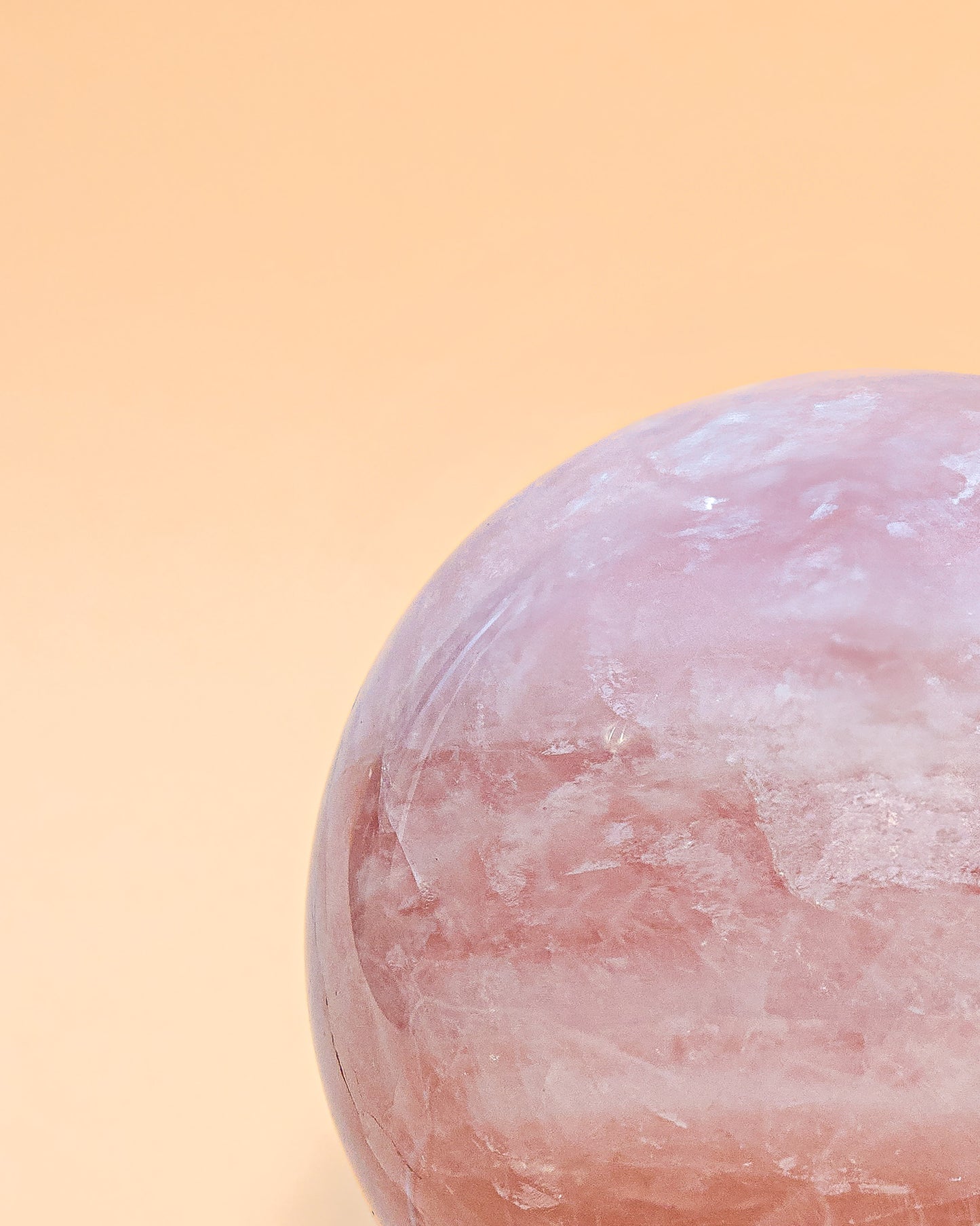 ESFERA DE CUARZO ROSA