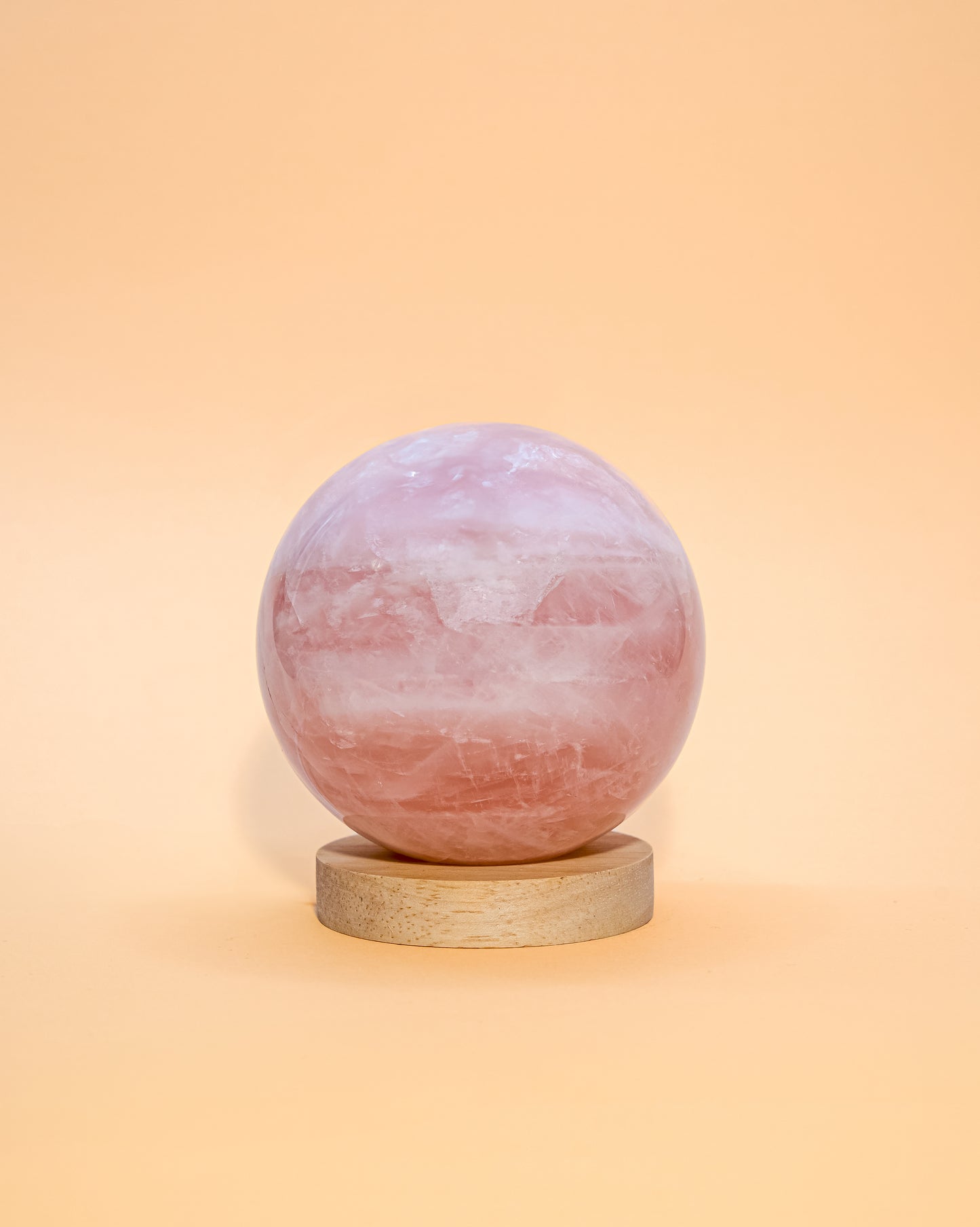 ESFERA DE CUARZO ROSA
