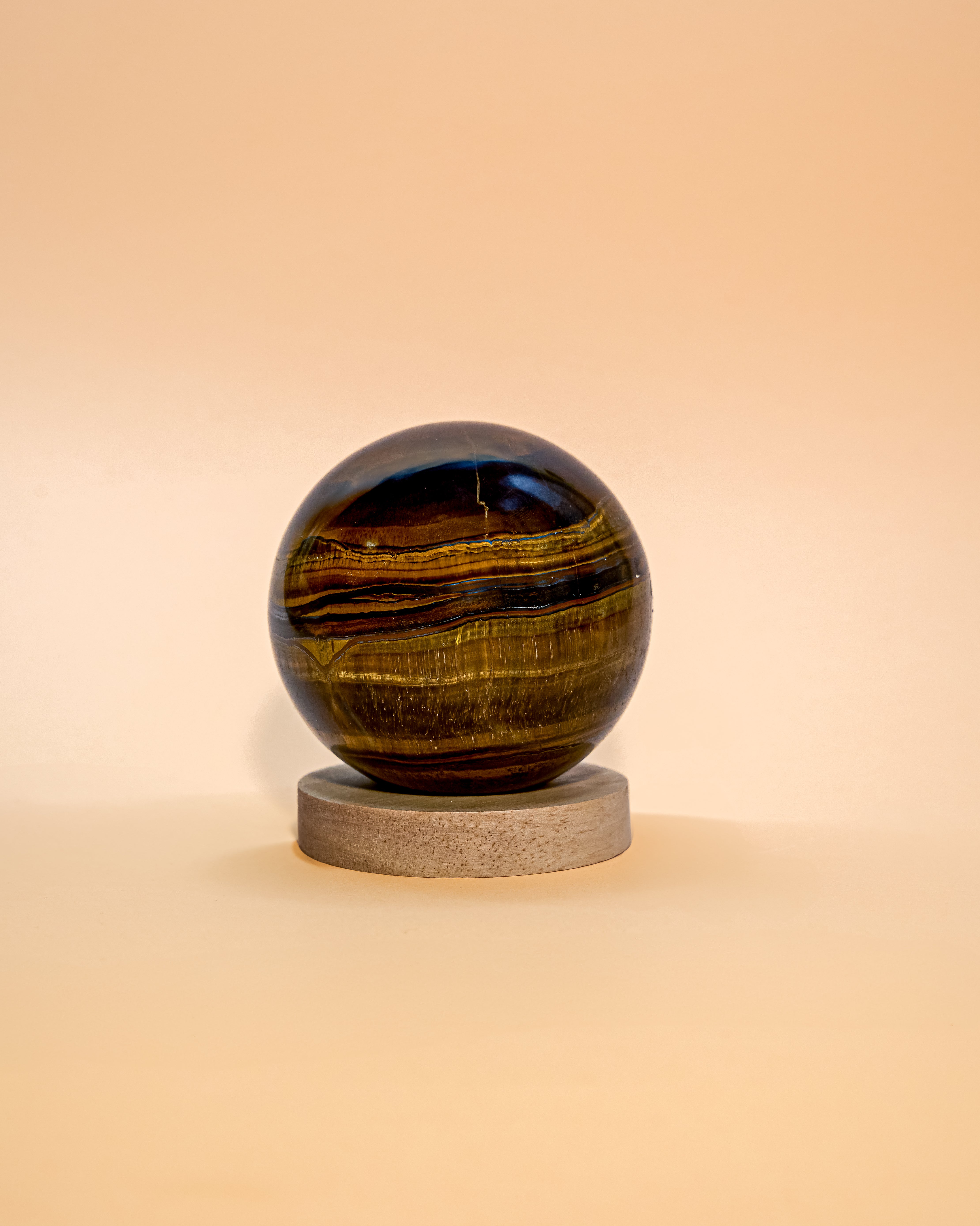 TIGER'S EYE SPHERE