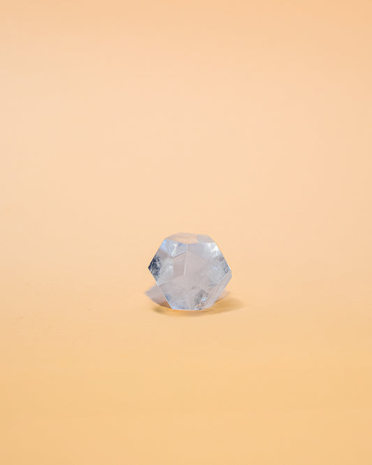 NATURAL QUARTZ PENTADODECAHEDRON