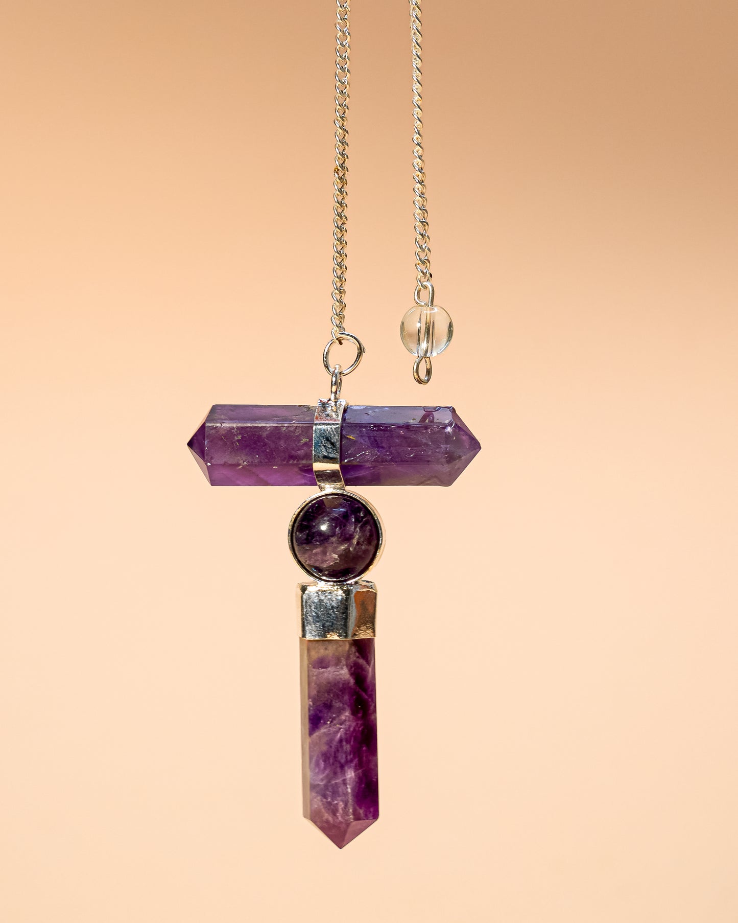 AMETHYST BALANCING ROD PENDULUM