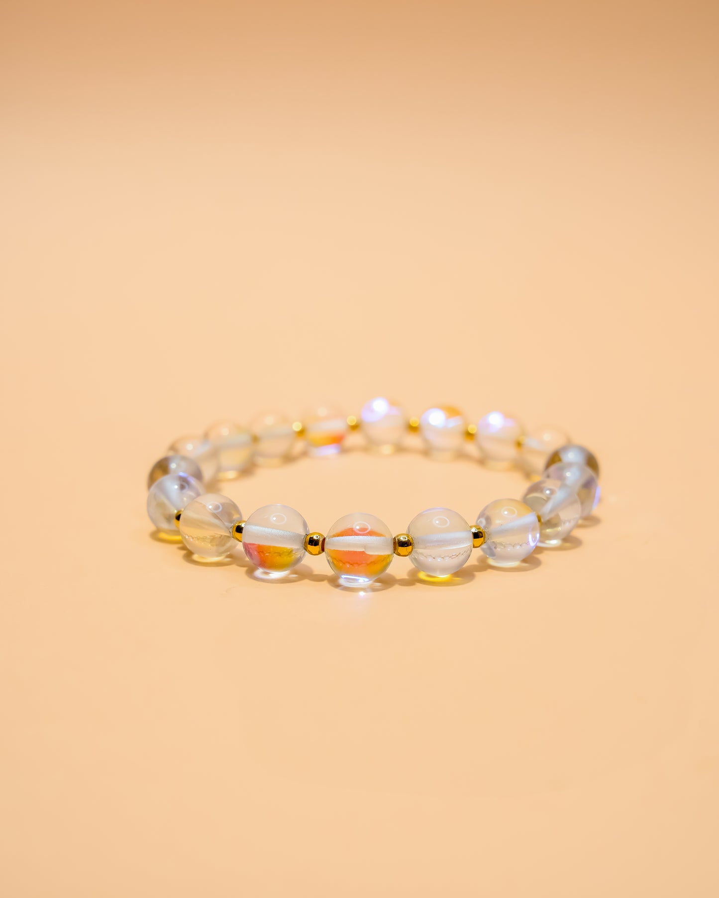 Pulsera de cuarzo aura