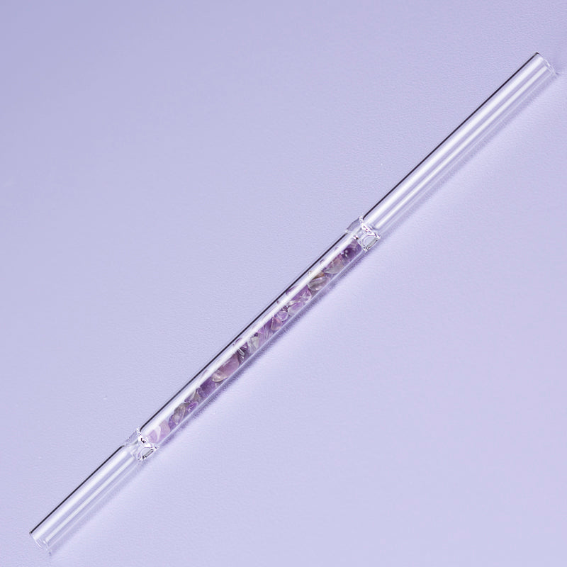 AMETHYST PURIFYING STRAW