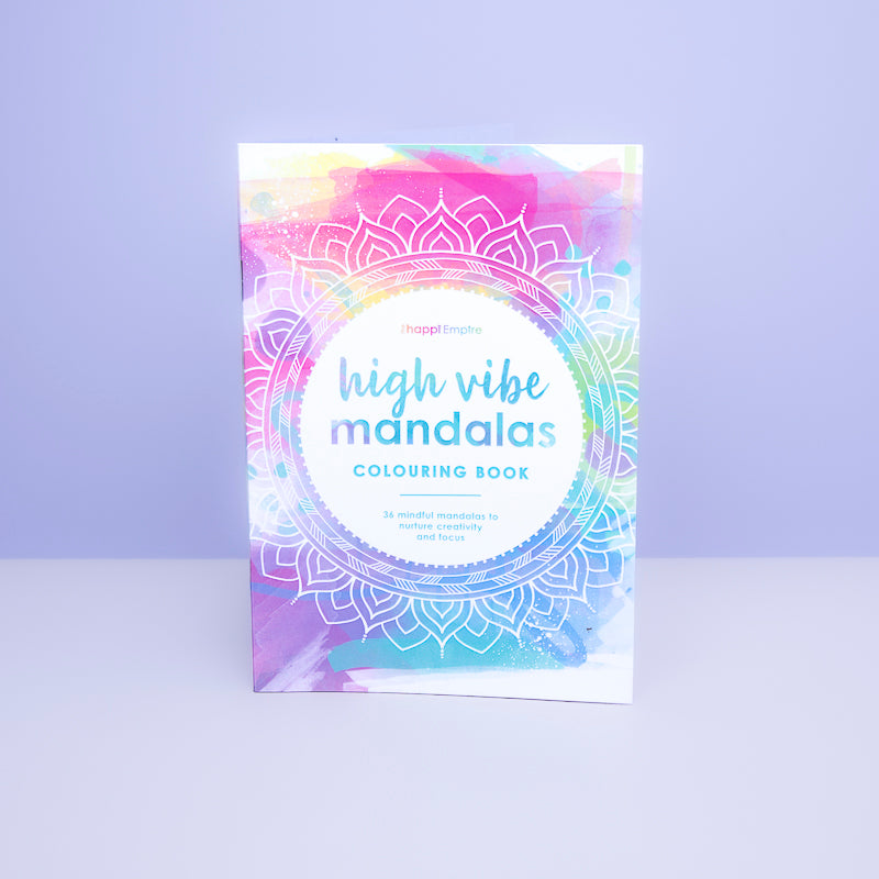 HIGH VIBE MANDALAS COLOURING BOOK