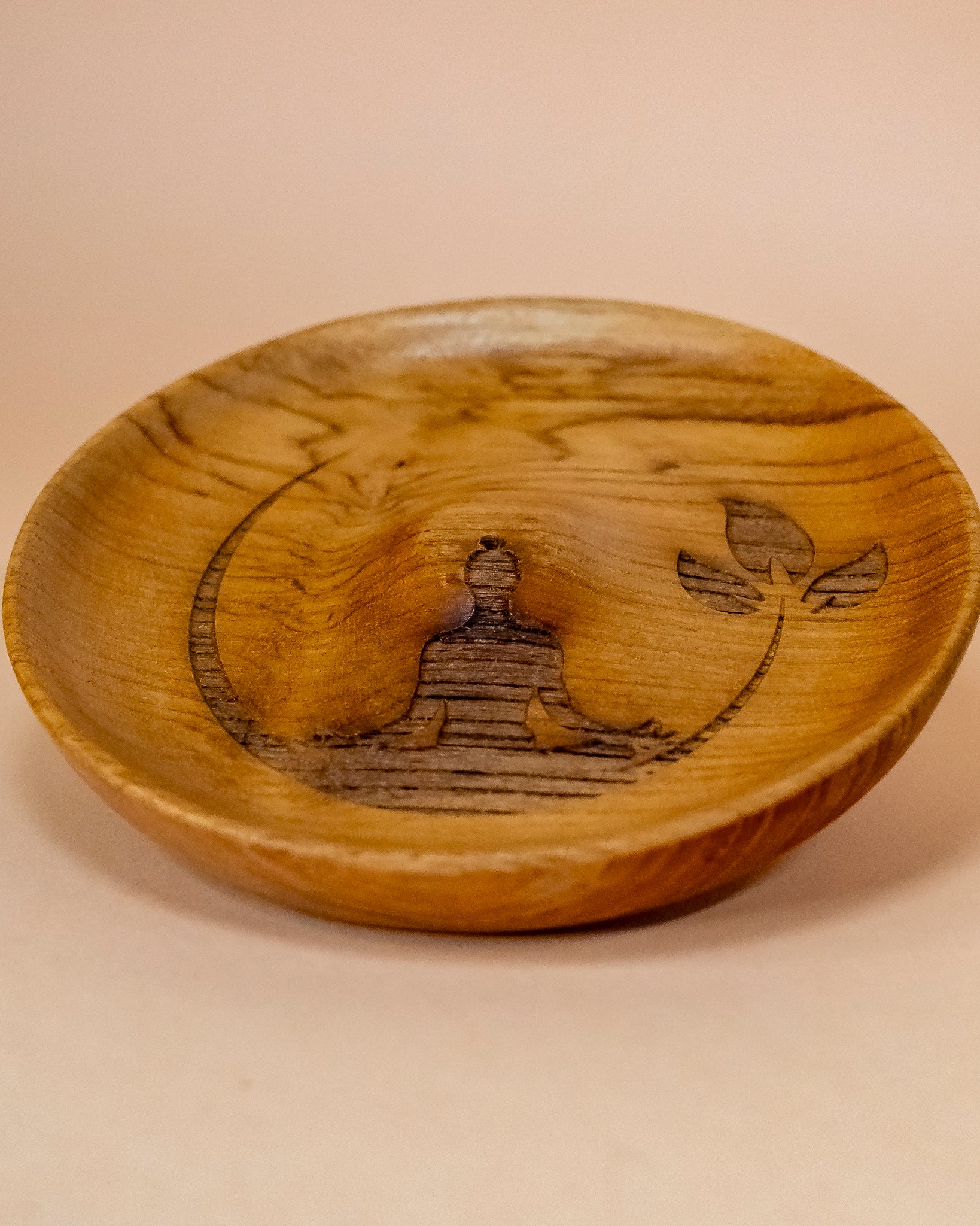 PORTA INCIENSO REDONDO DISEÑO BUDA