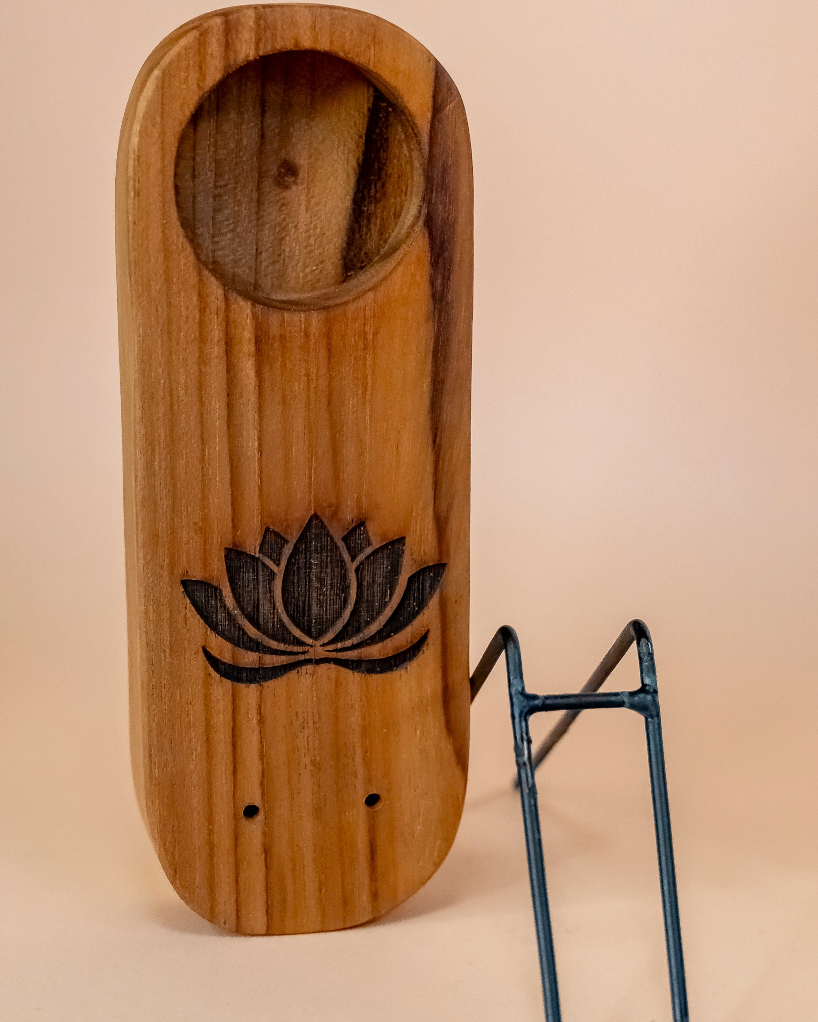 PALO SANTO LOTUS FLOWER HANDCRAFTED BURNER