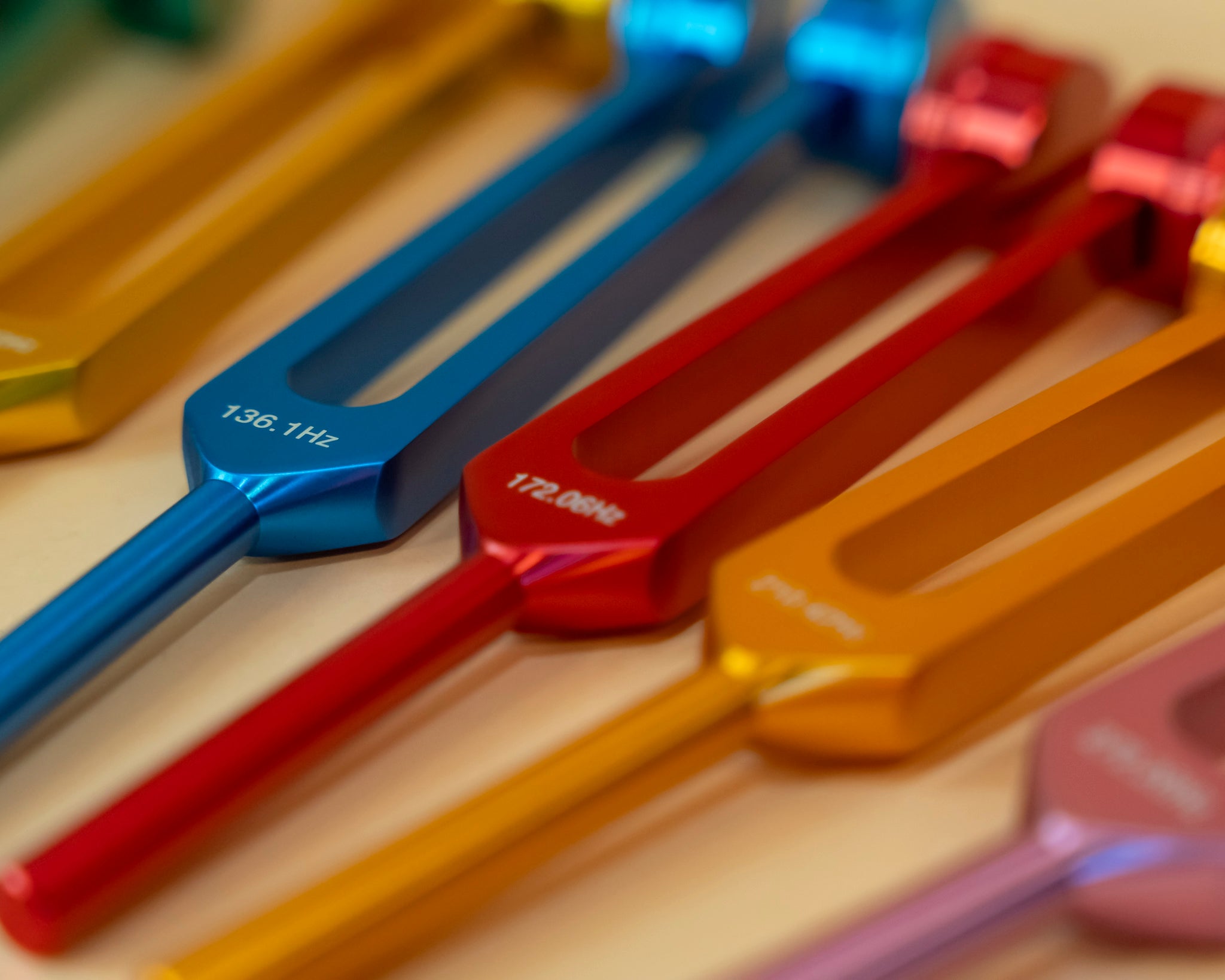 CHAKRA FREQUENCY TUNING FORK SET