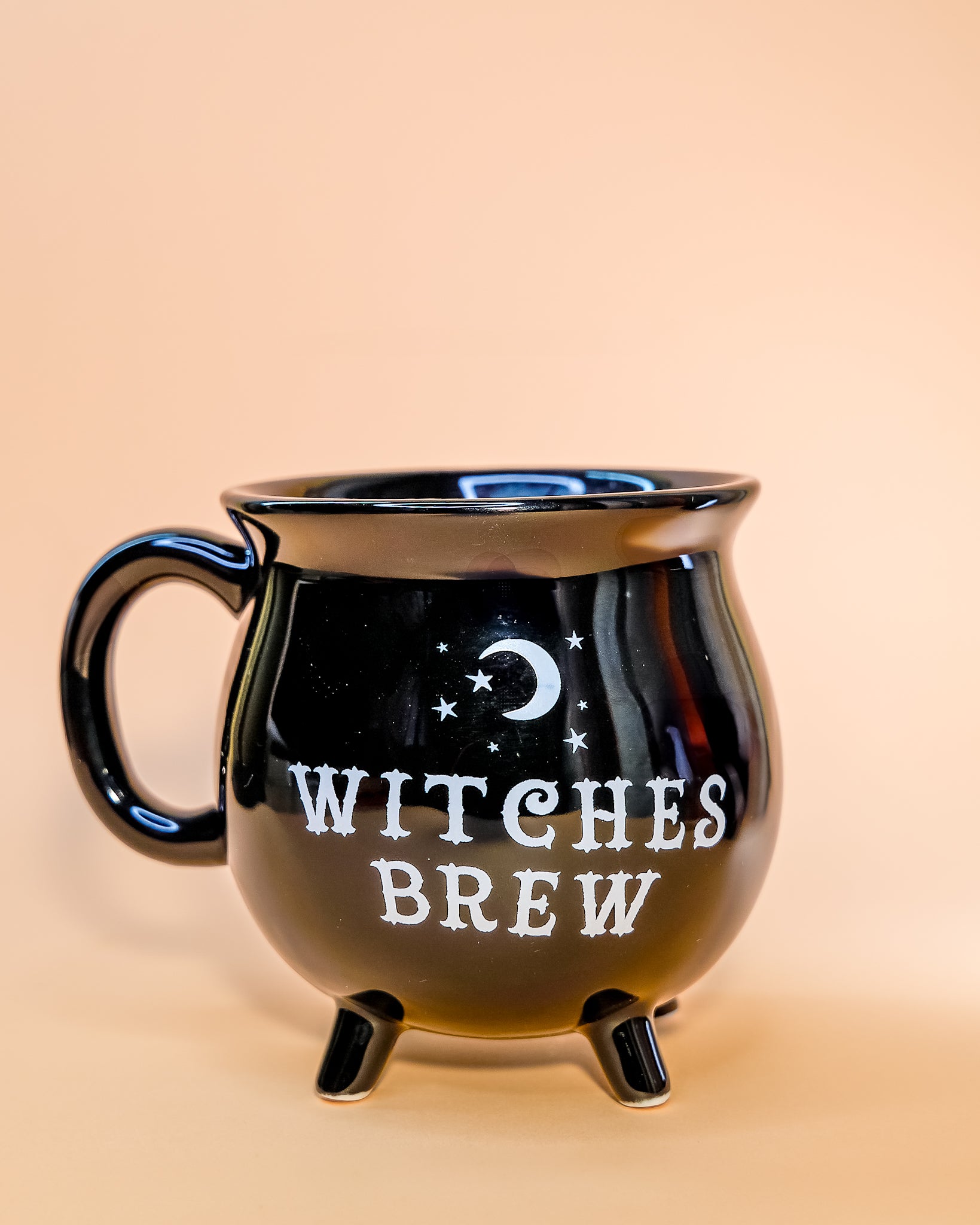 "WITCHES' BREW" CAULDRON MUG