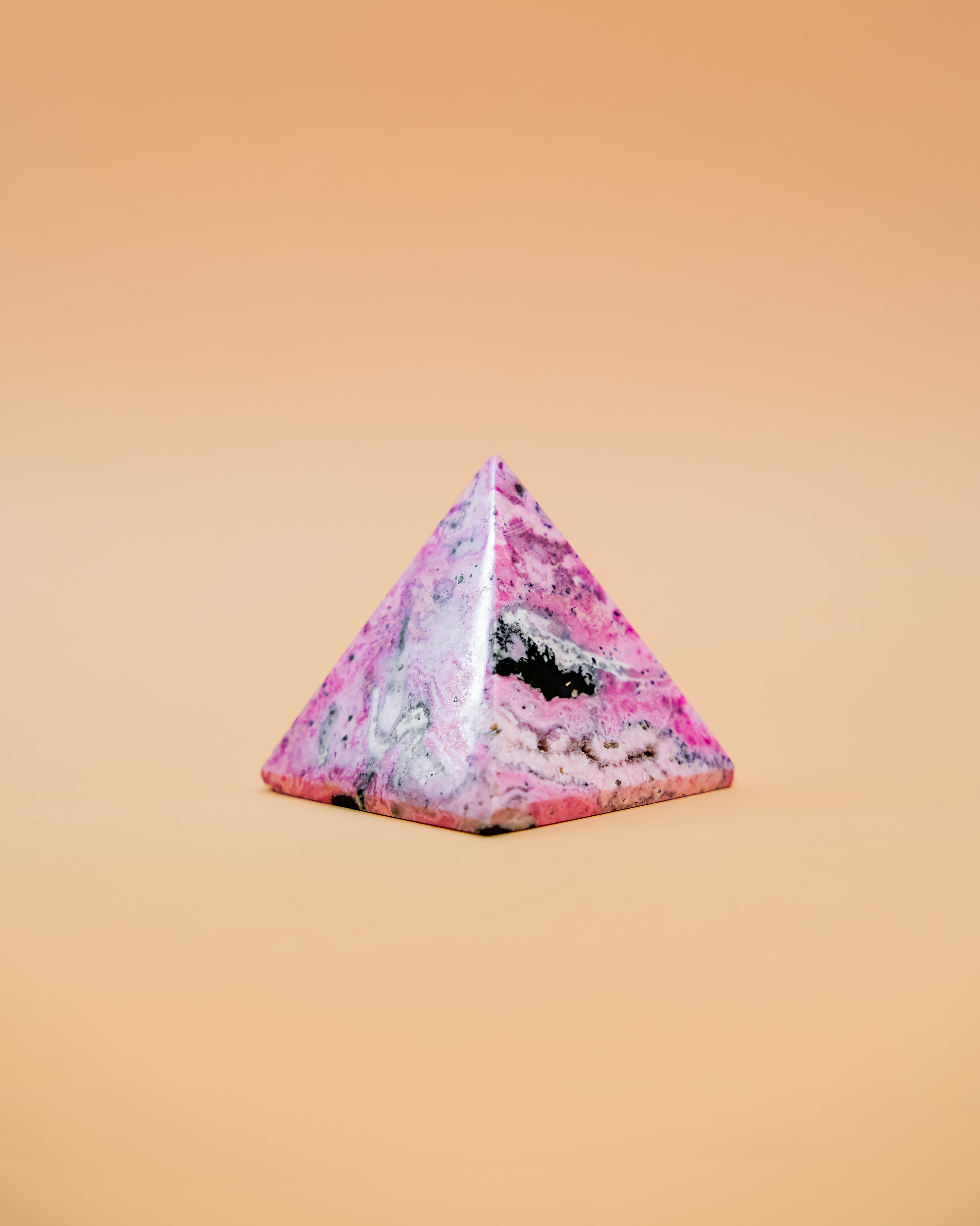 RHODONITE PYRAMID