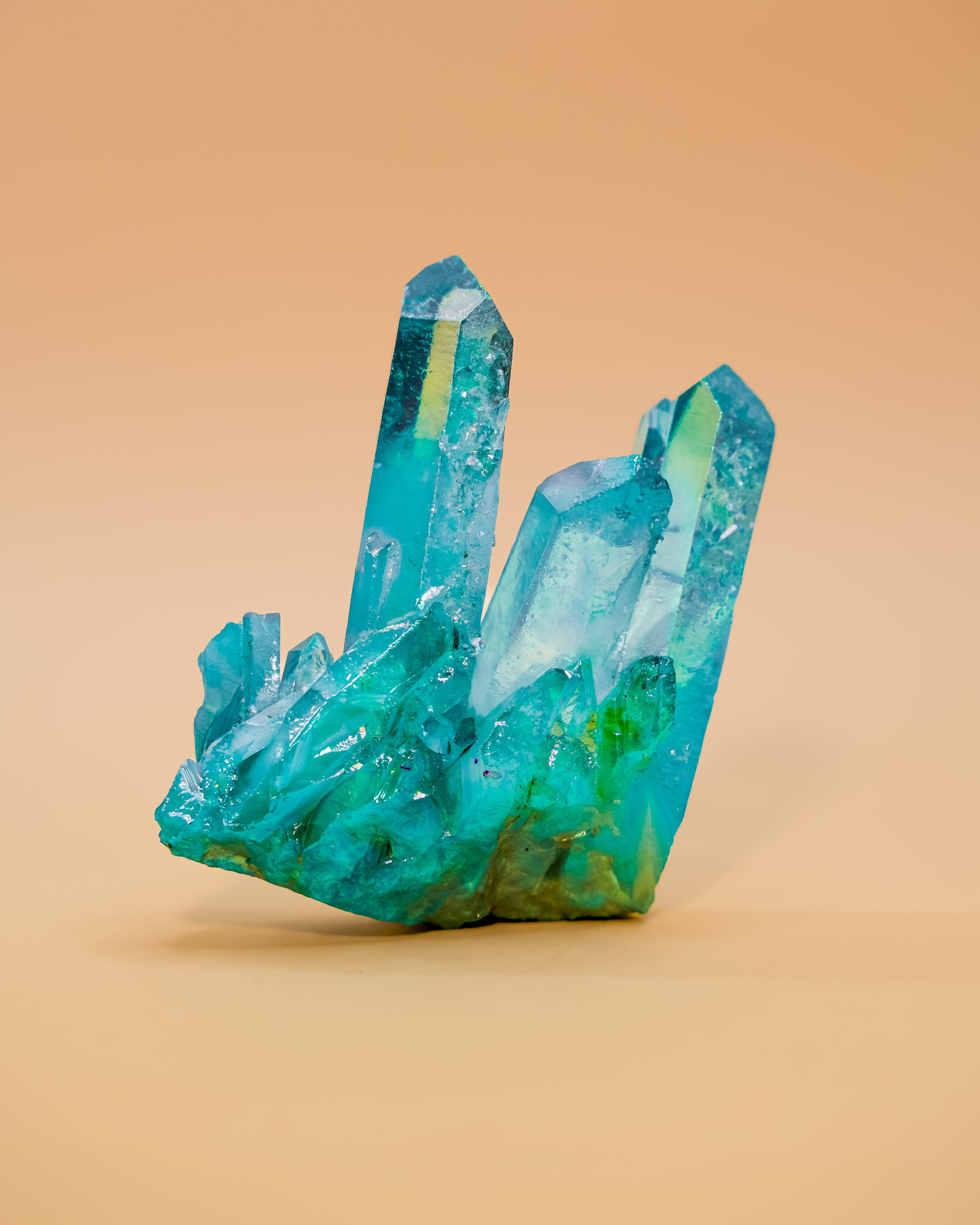 AQUA AURA QUARTZ DRUSE