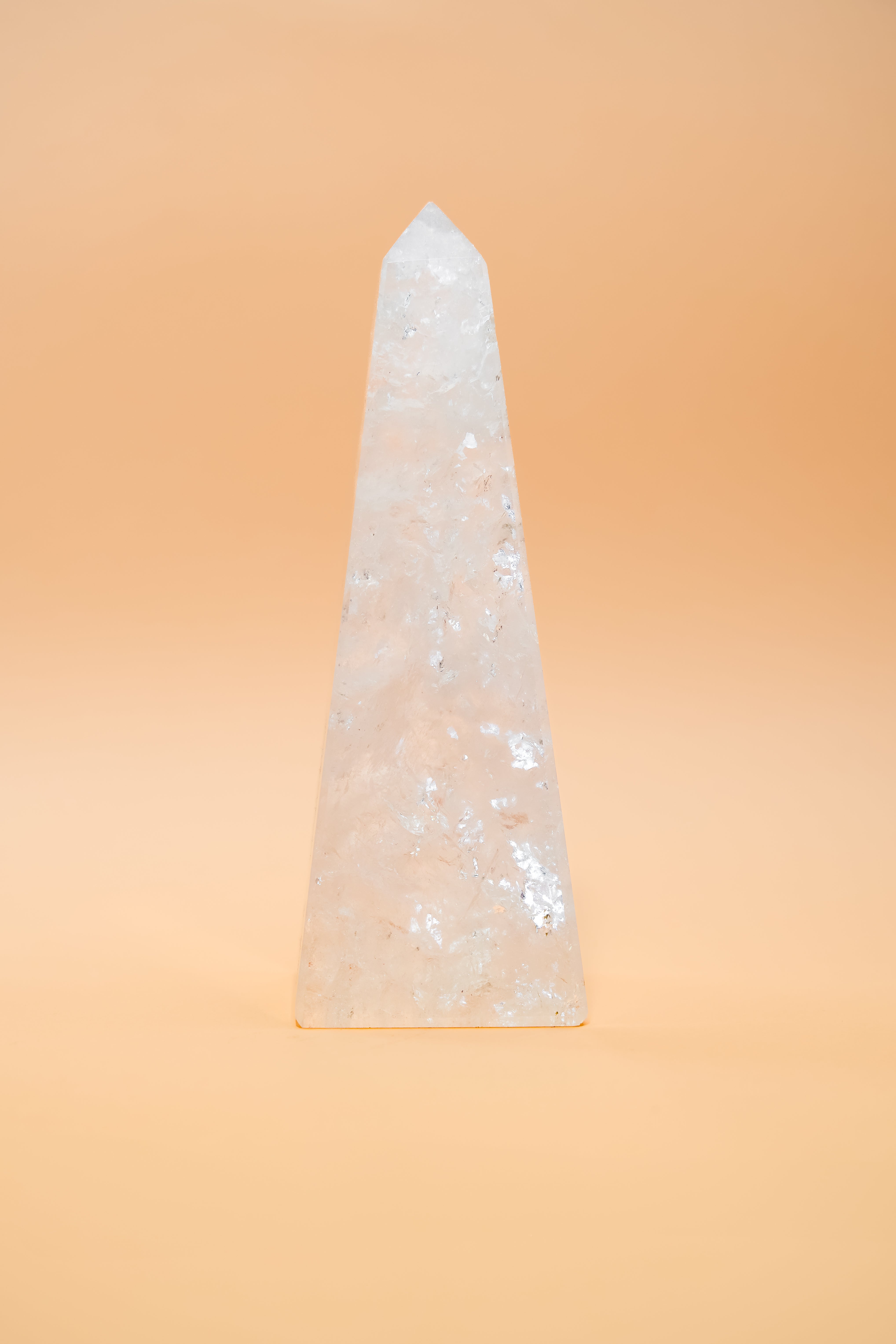 CRYSTAL QUARTZ OBELISK