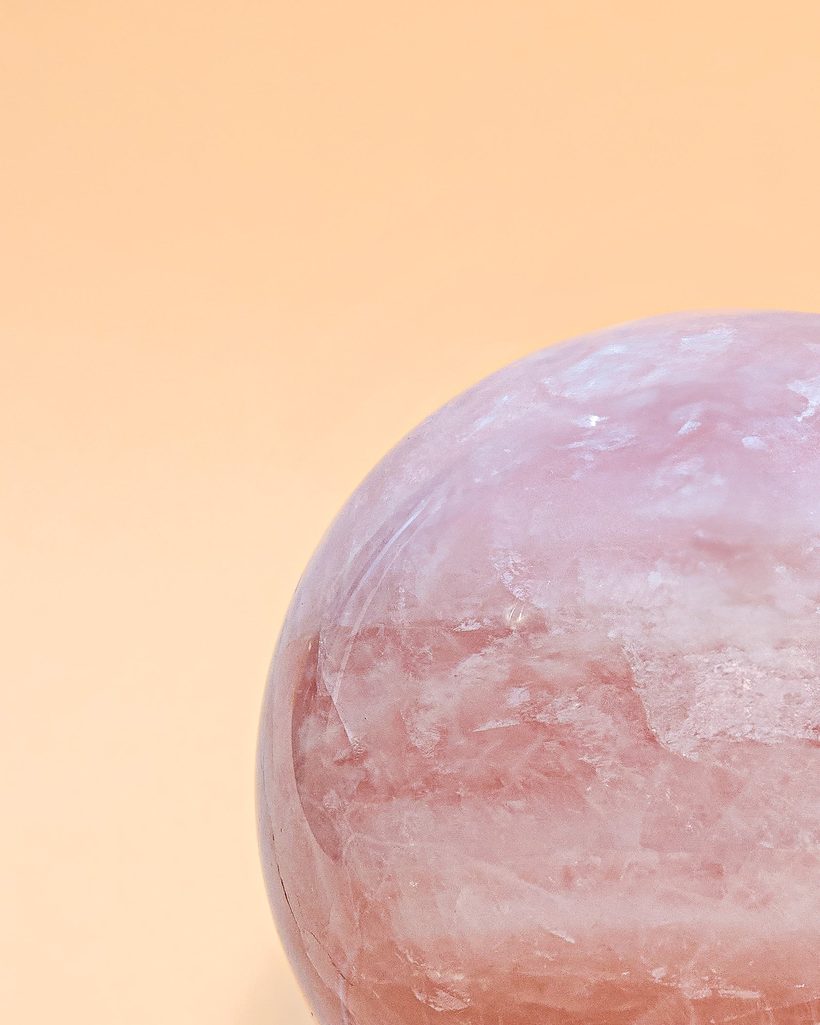 ROSE QUARTZ SPHERE