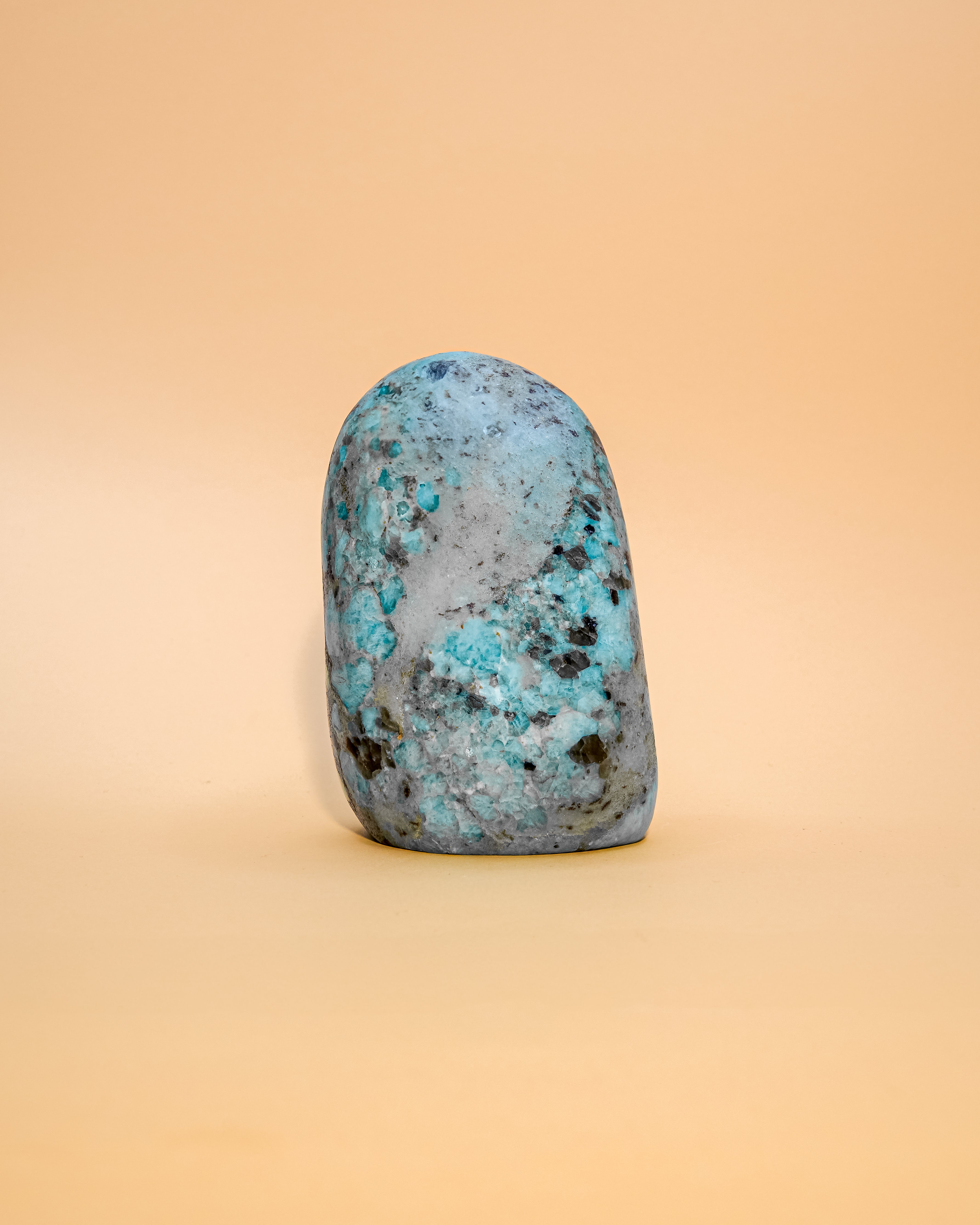 Polished tumbled amazonite