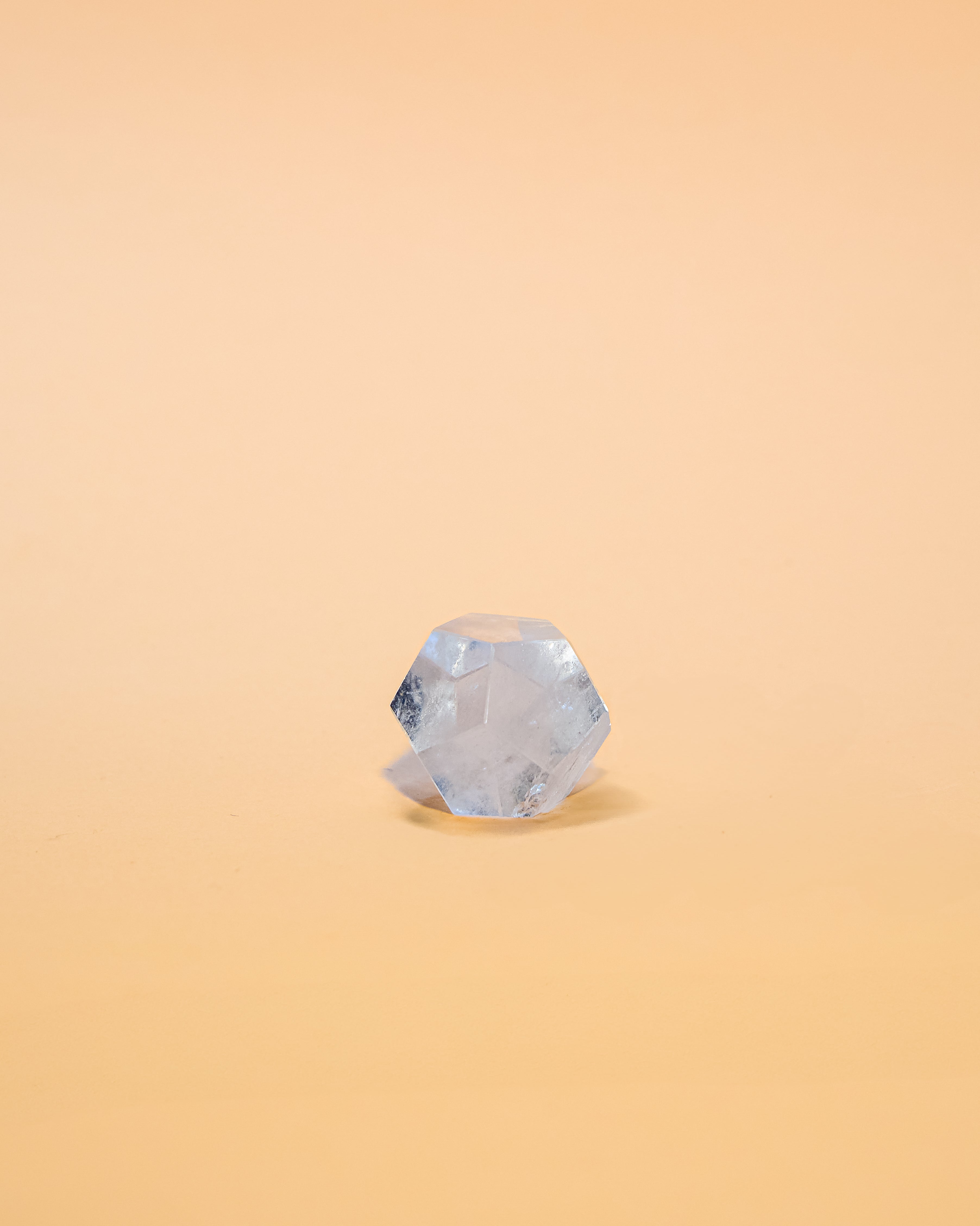 NATURAL QUARTZ PENTADODECAHEDRON