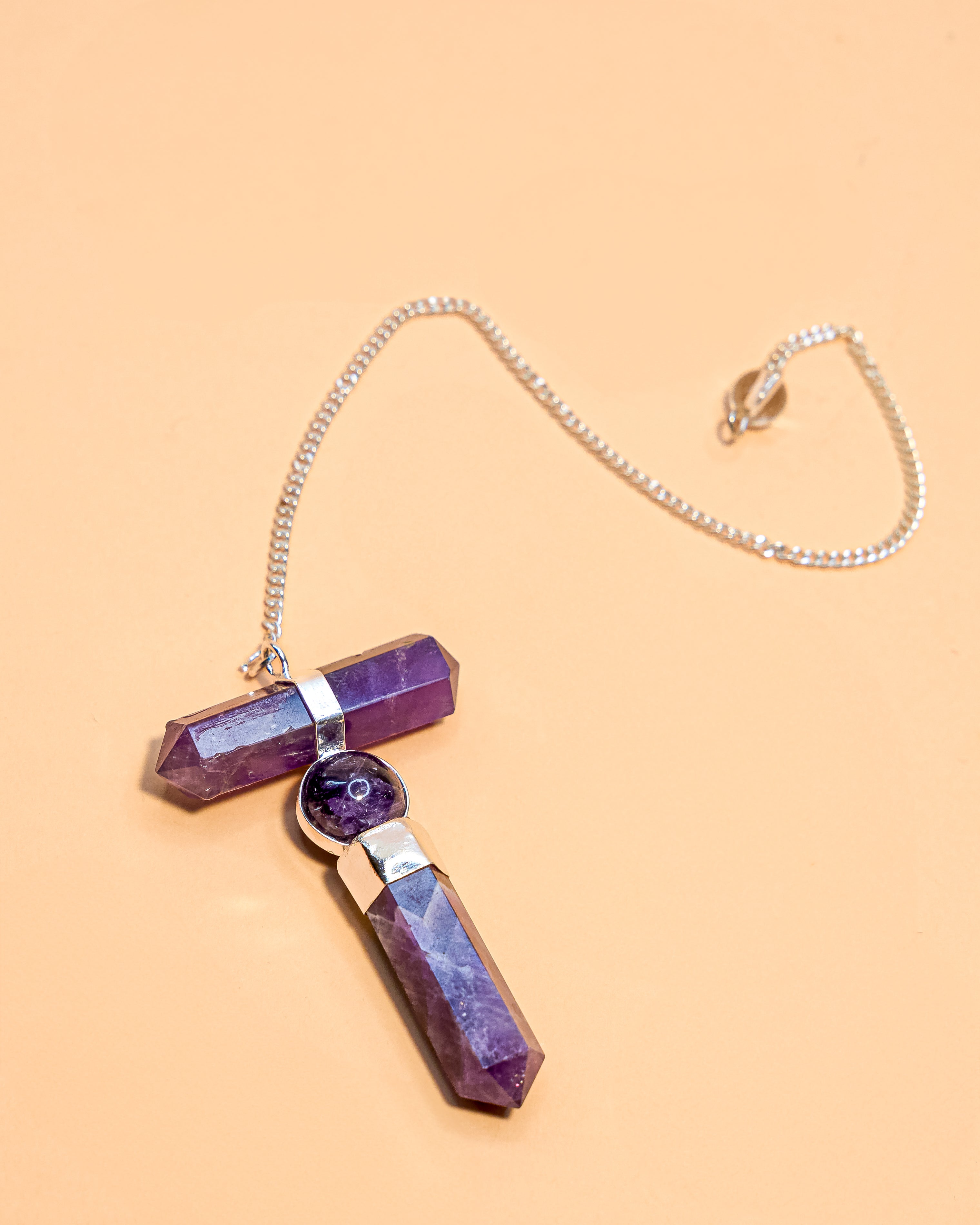 AMETHYST BALANCING ROD PENDULUM