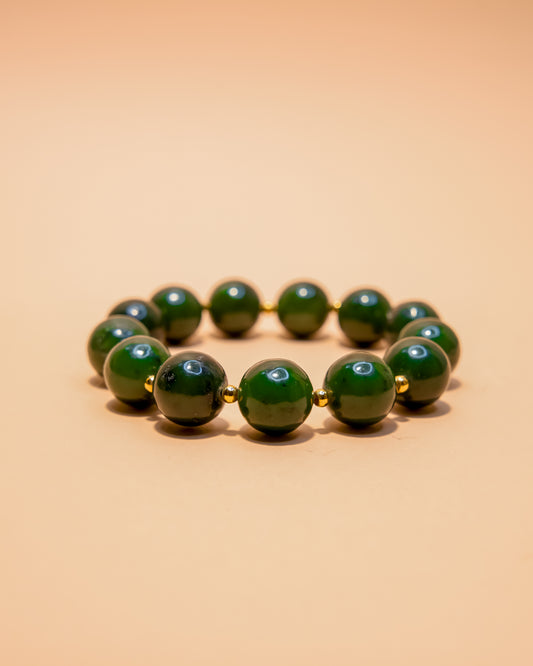 Pulsera de jade canadiense