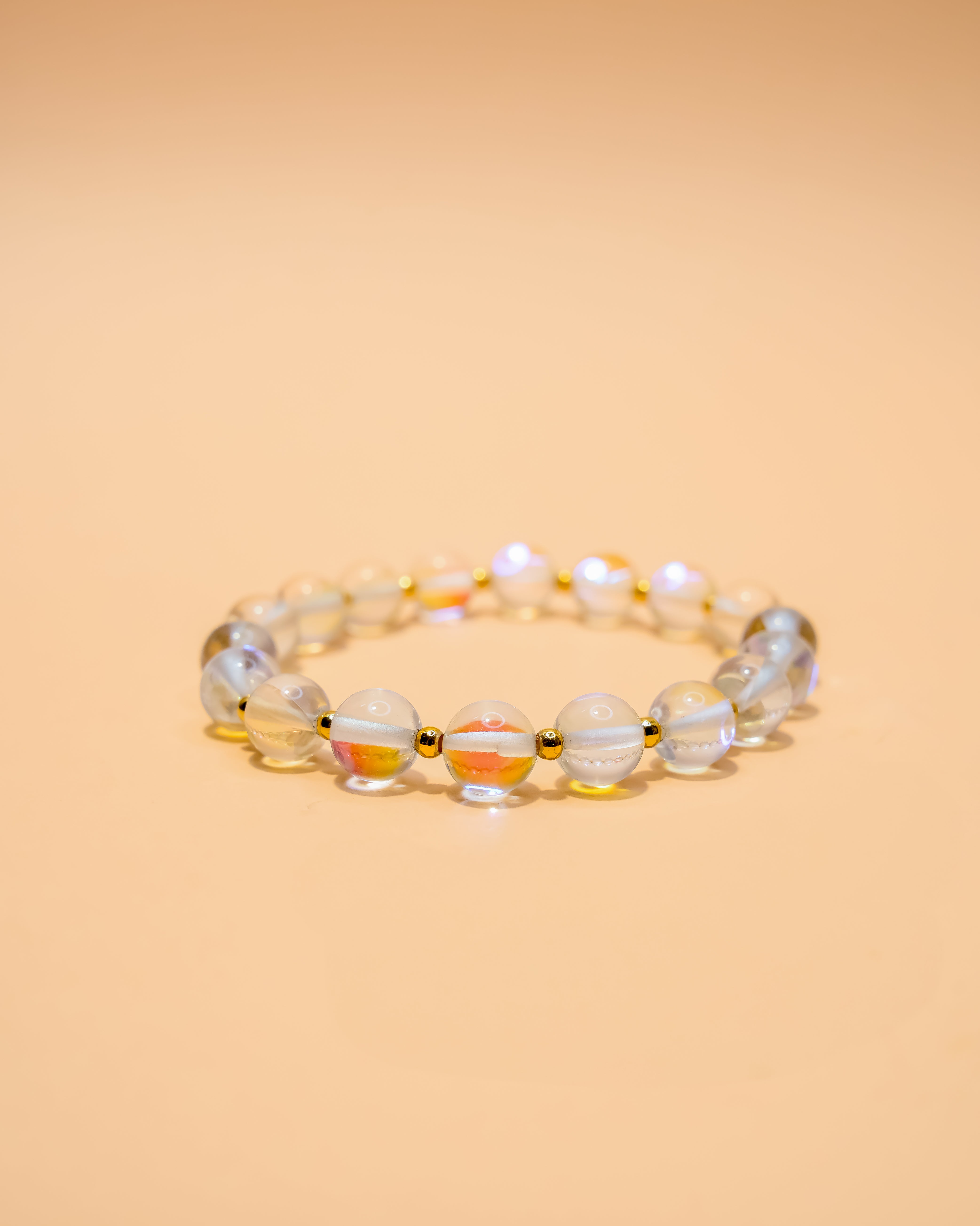 Aura quartz bracelet