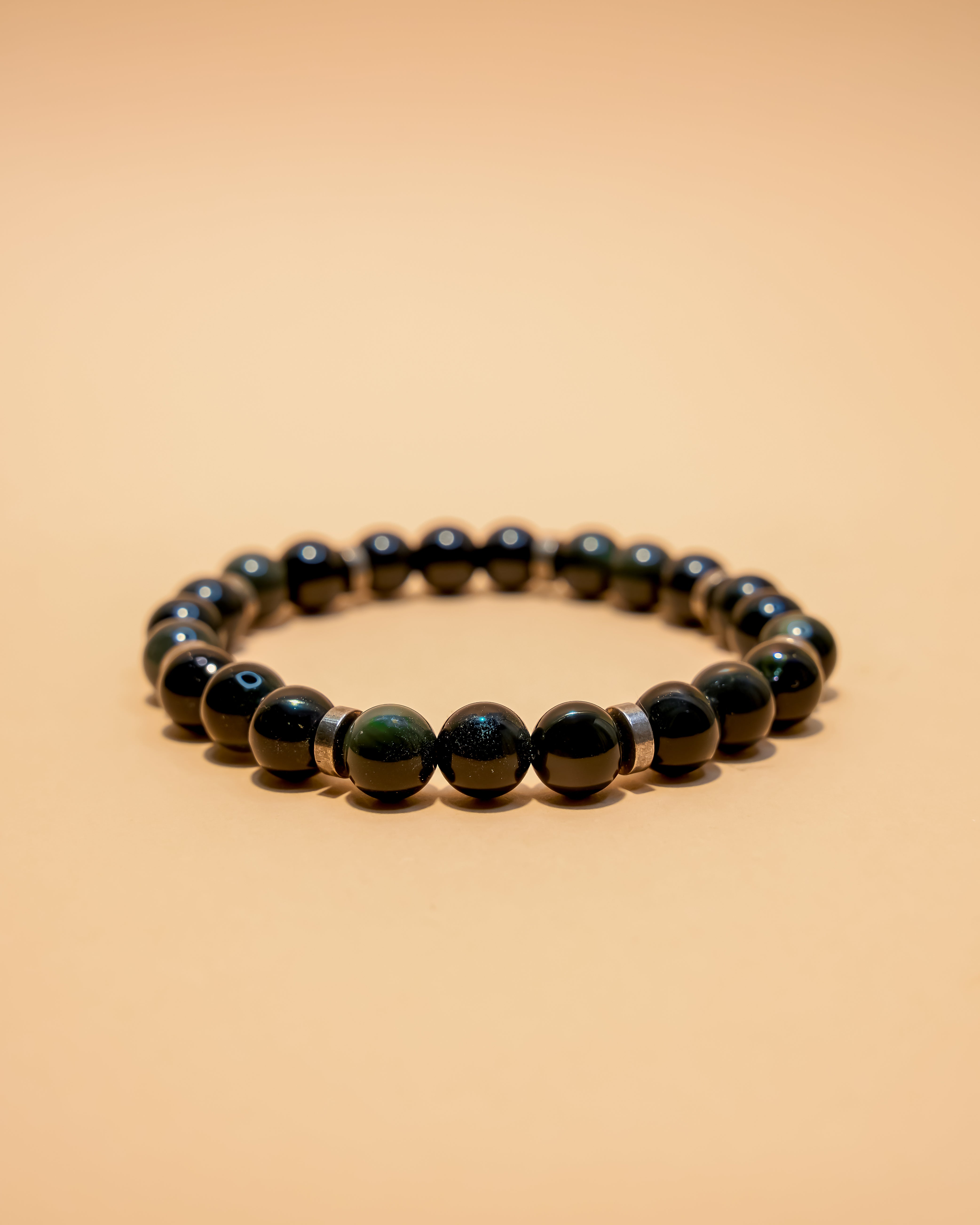 Obsidian bracelet