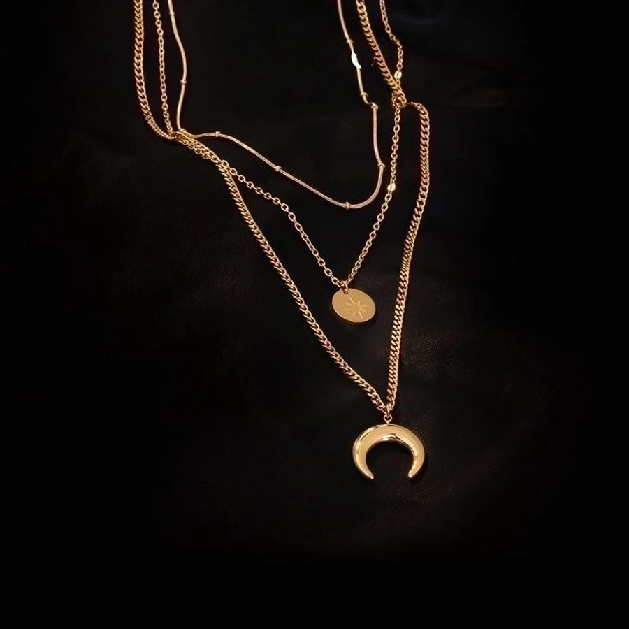 MOON CHAIN NECKLACE