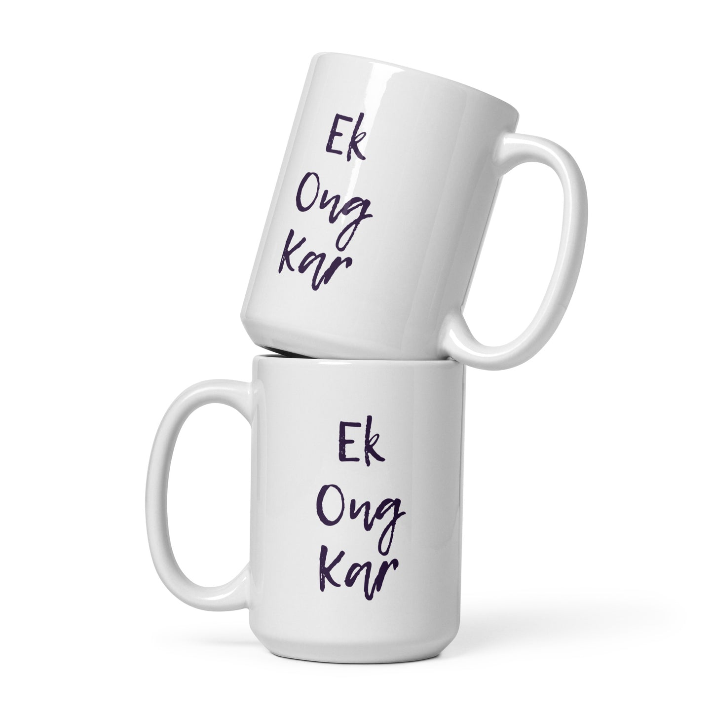 MUL MANTRA WHITE GLOSSY MUG