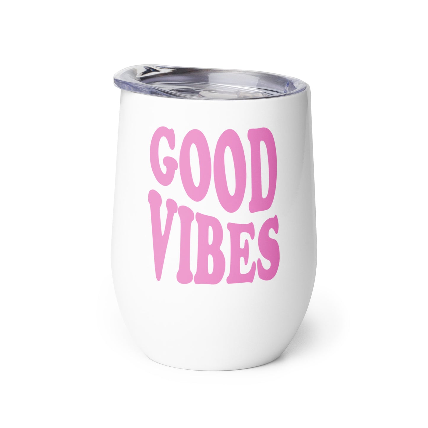 GOOD VIBES WINE TUMBLER