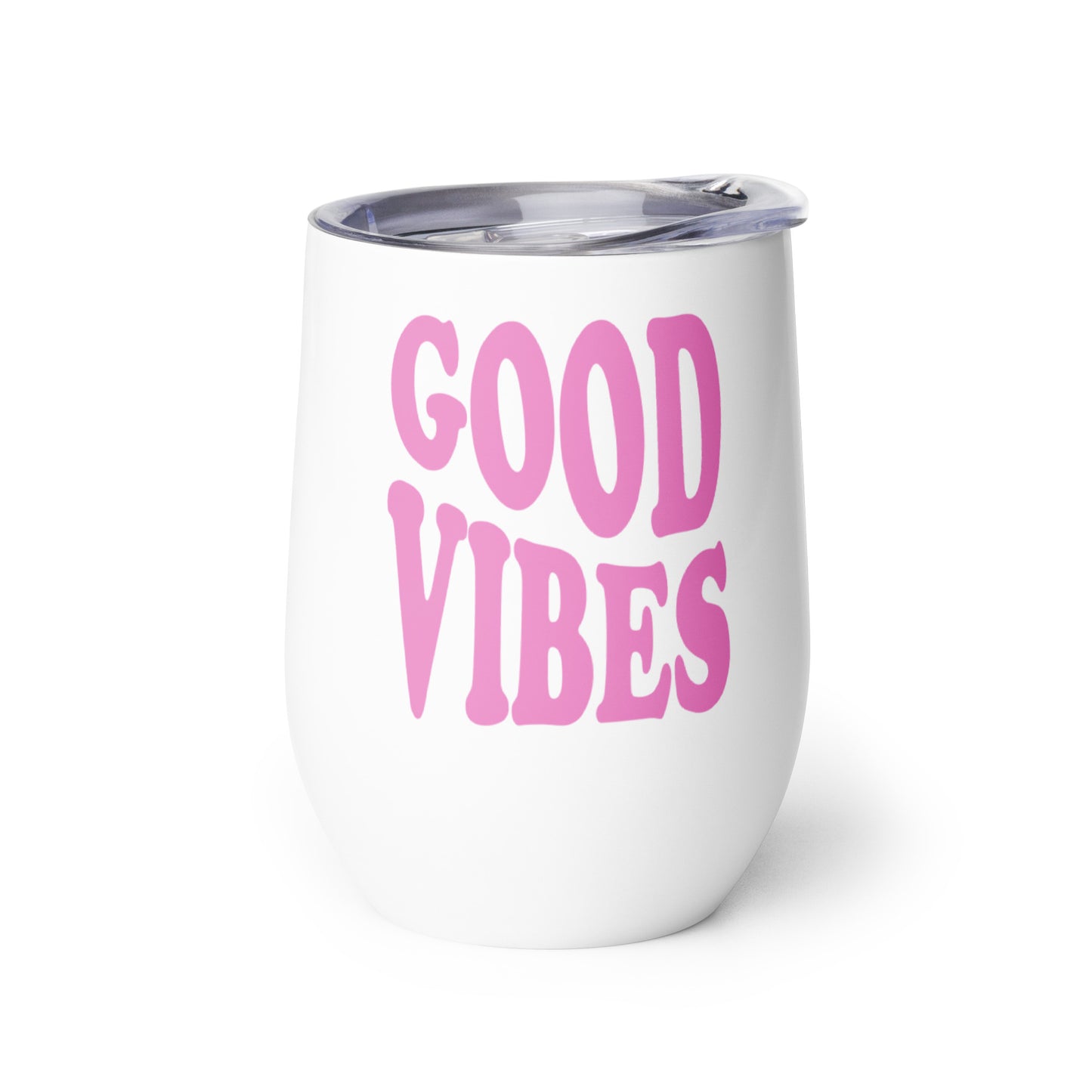 GOOD VIBES WINE TUMBLER